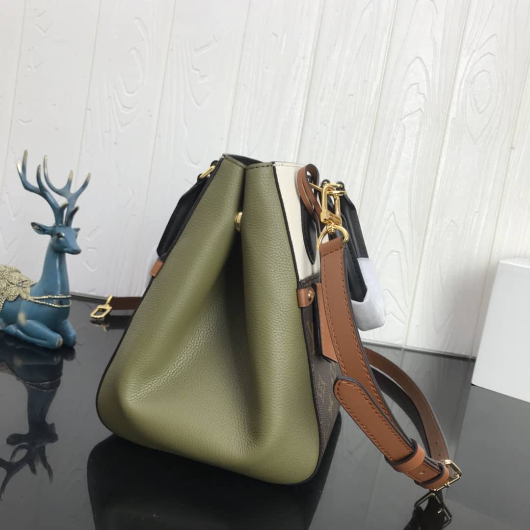 Louis Vuitton Monogram Canvas Fold PM Tote Replica White M45389 - DEEPREPS