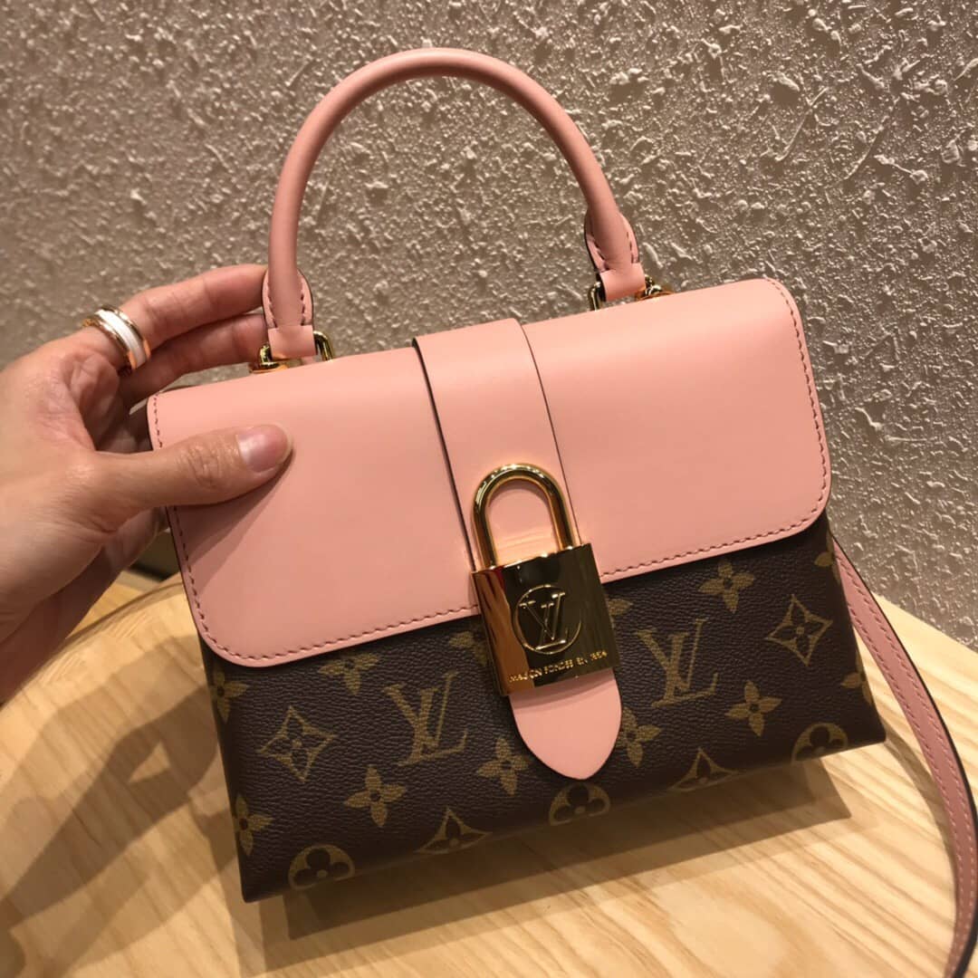 Louis Vuitton Monogram Canvas Locky BB Bag Replica Pink M44321 - DEEPREPS