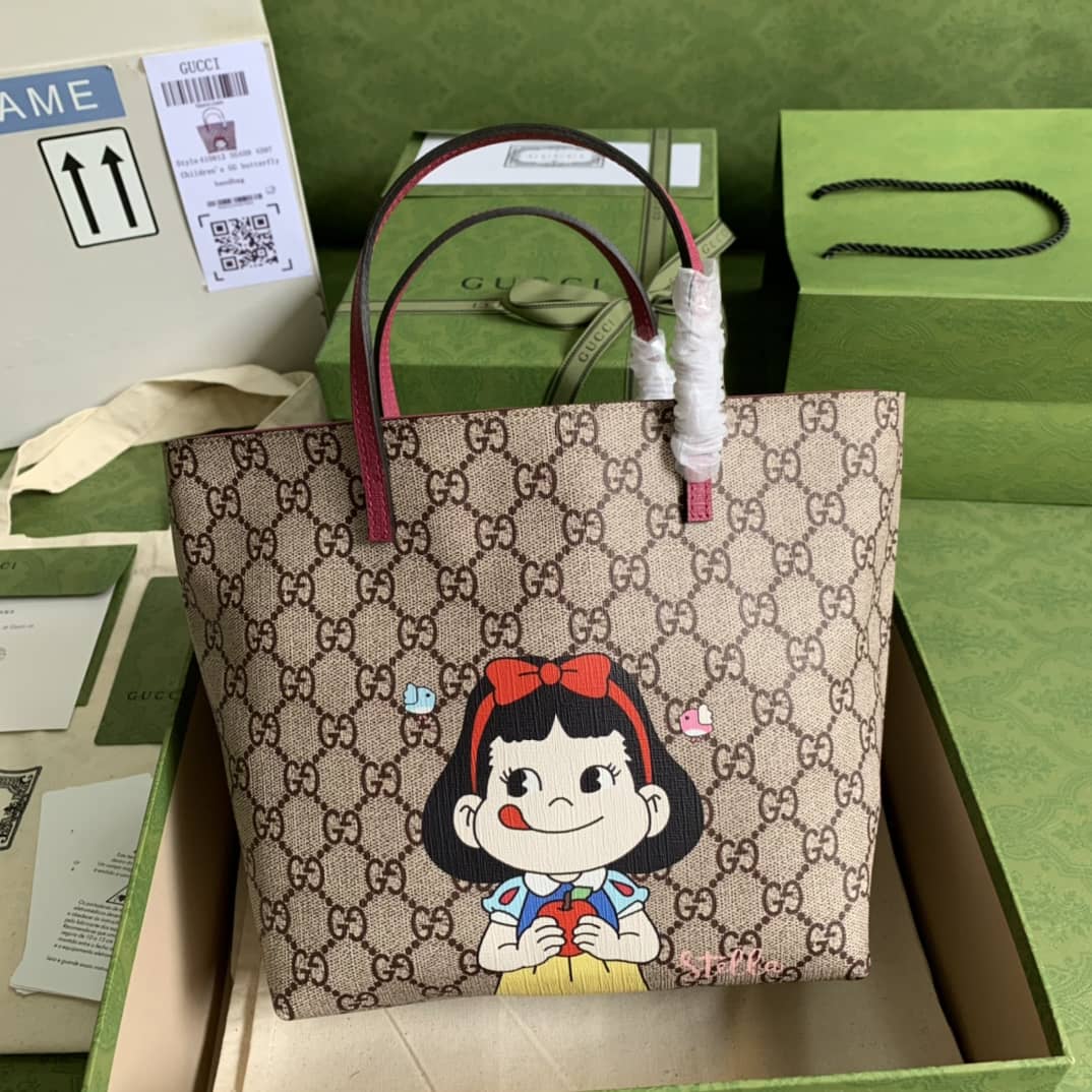 Gucci Children GG Supreme Tote Replica 410812 - DEEPREPS