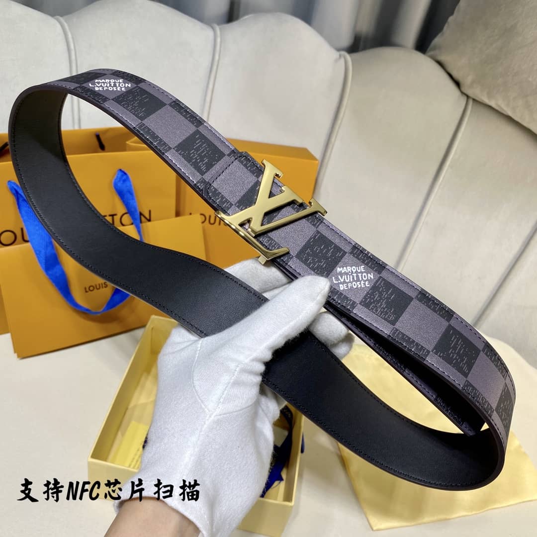 Replica Louis Vuitton Buckle Belt 40mm - DEEPREPS