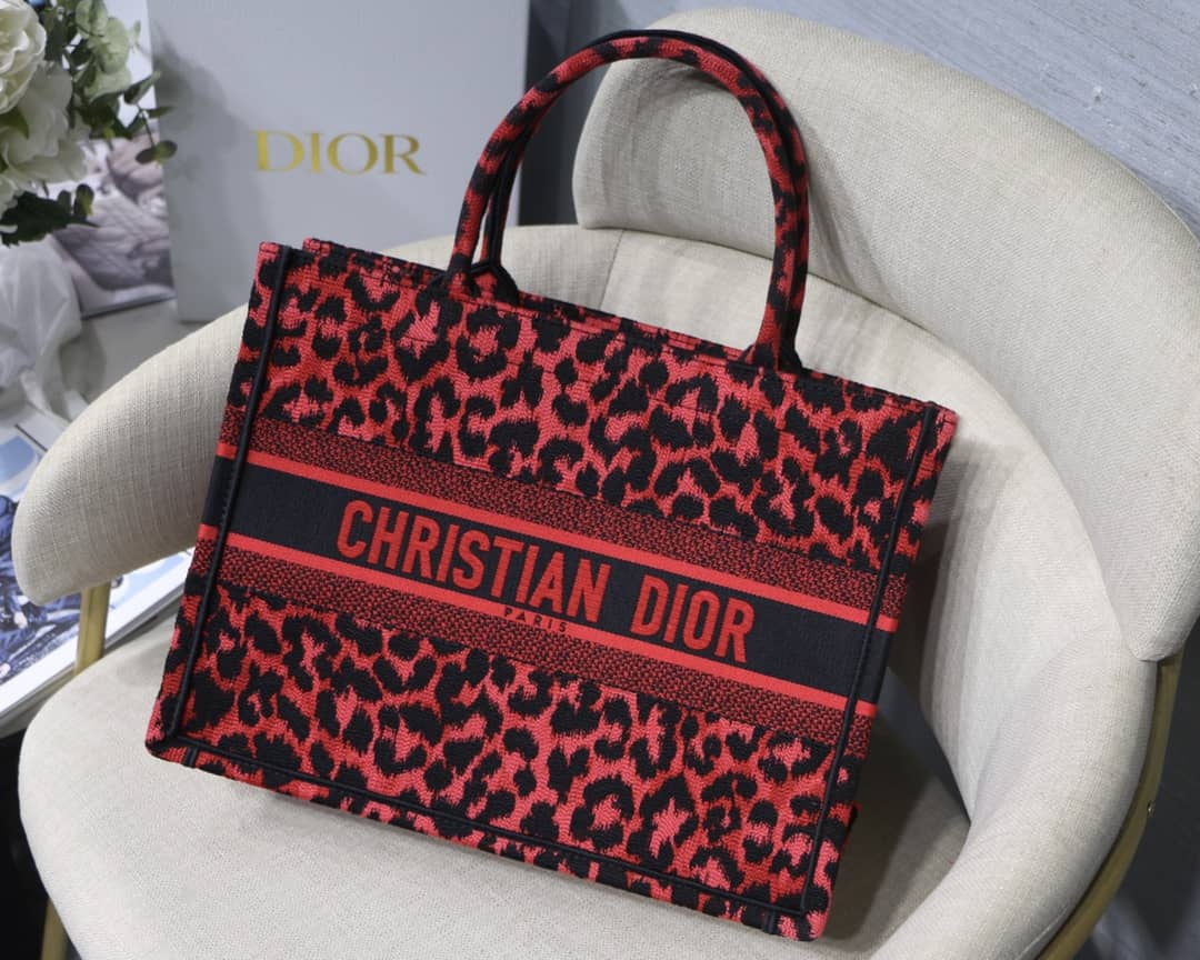 Christian Dior Tote Bag Dupe CD Book Embroidery - DEEPREPS