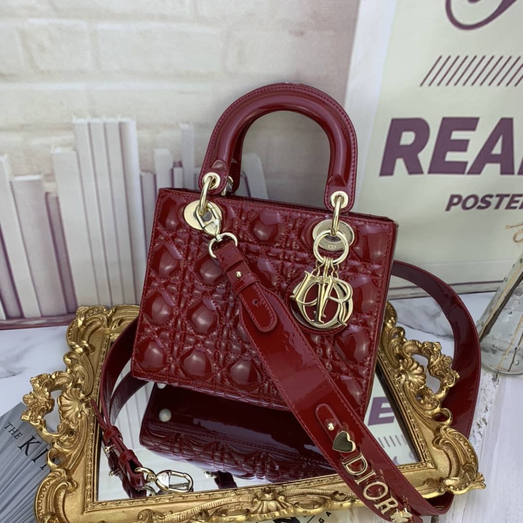 Christian Dior Lady Dior 20CM Replica Bag - DEEPREPS