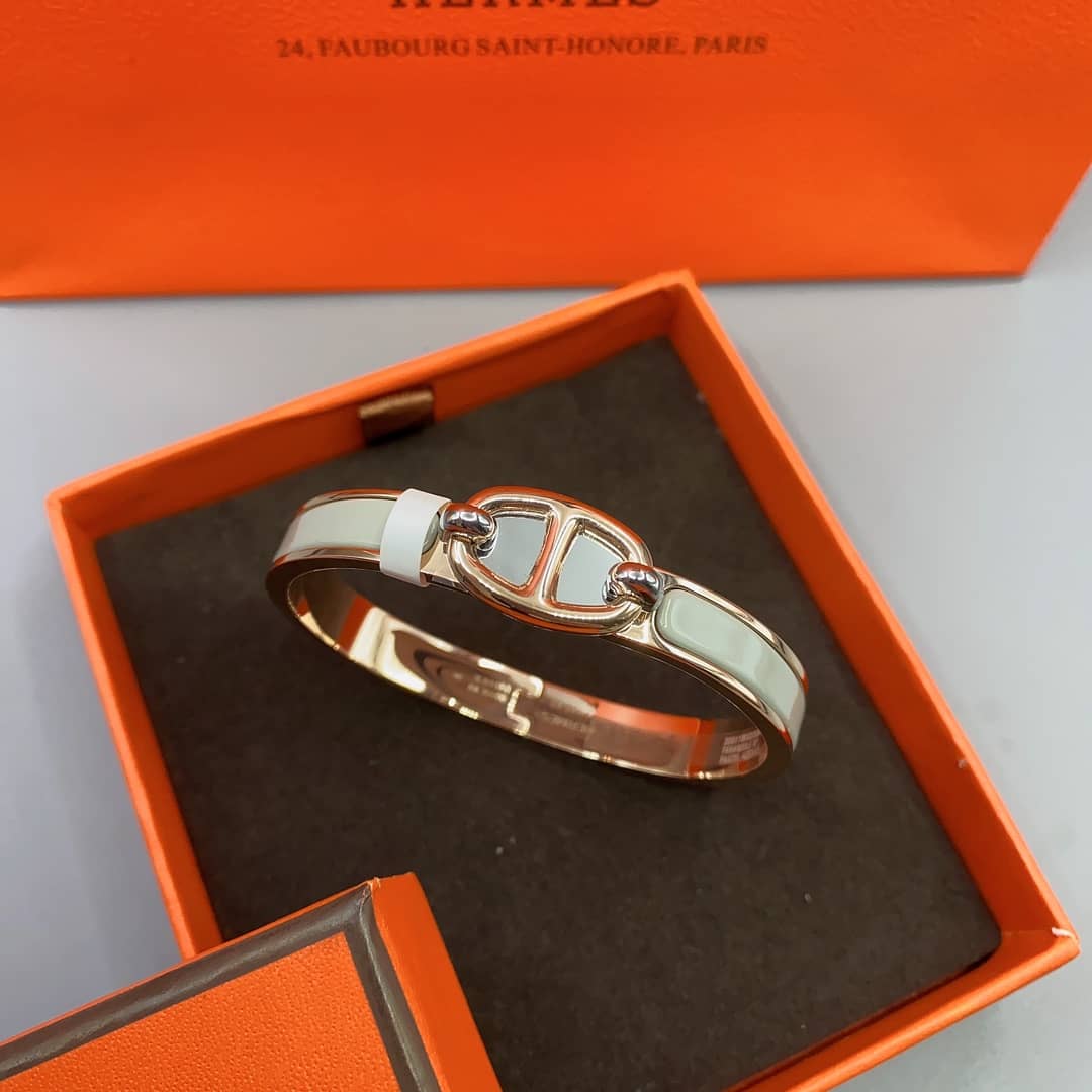 Fake Hermes Logo Bracelet - DEEPREPS