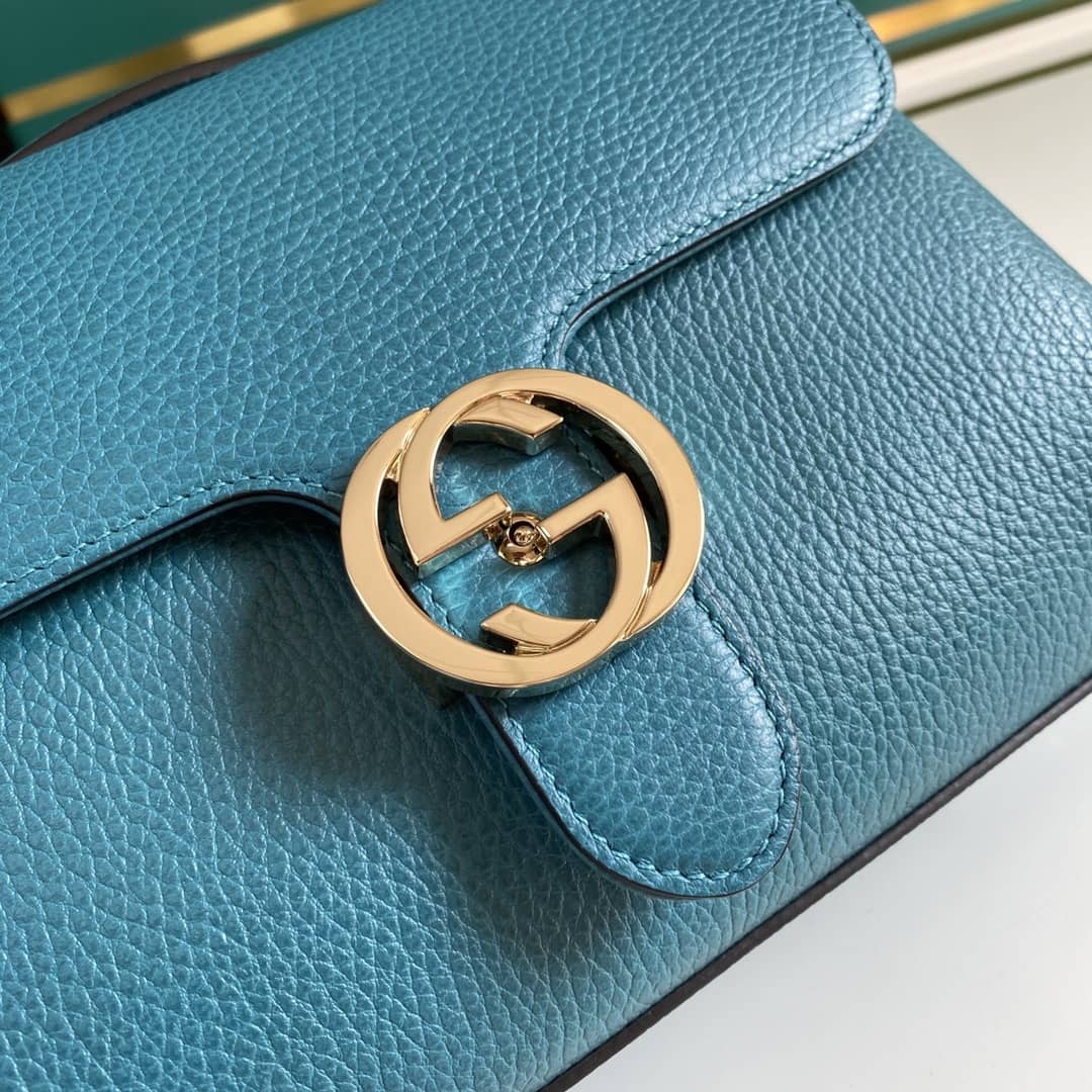 Gucci Interlocking G Chain Shoulder Bag Replica 510302 - DEEPREPS