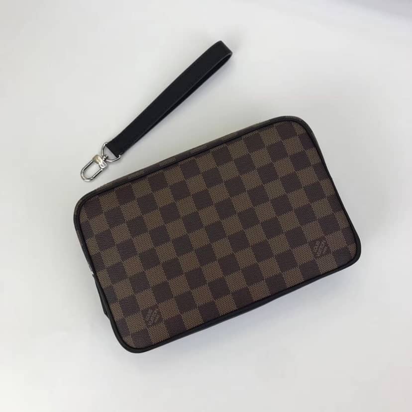 Louis Vuitton Kasai Clutch Damier Ebene Canvas Replica N41663 - DEEPREPS