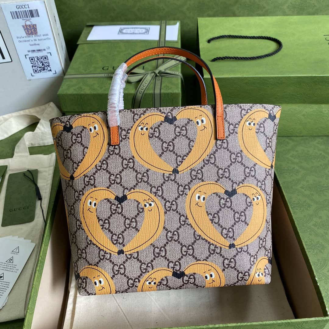 Gucci Children GG Supreme Tote Replica 410812 - DEEPREPS