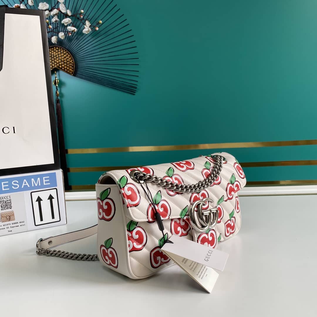 Gucci Marmont GG Small matelassé Shoulder Bag Replica 443497 - DEEPREPS