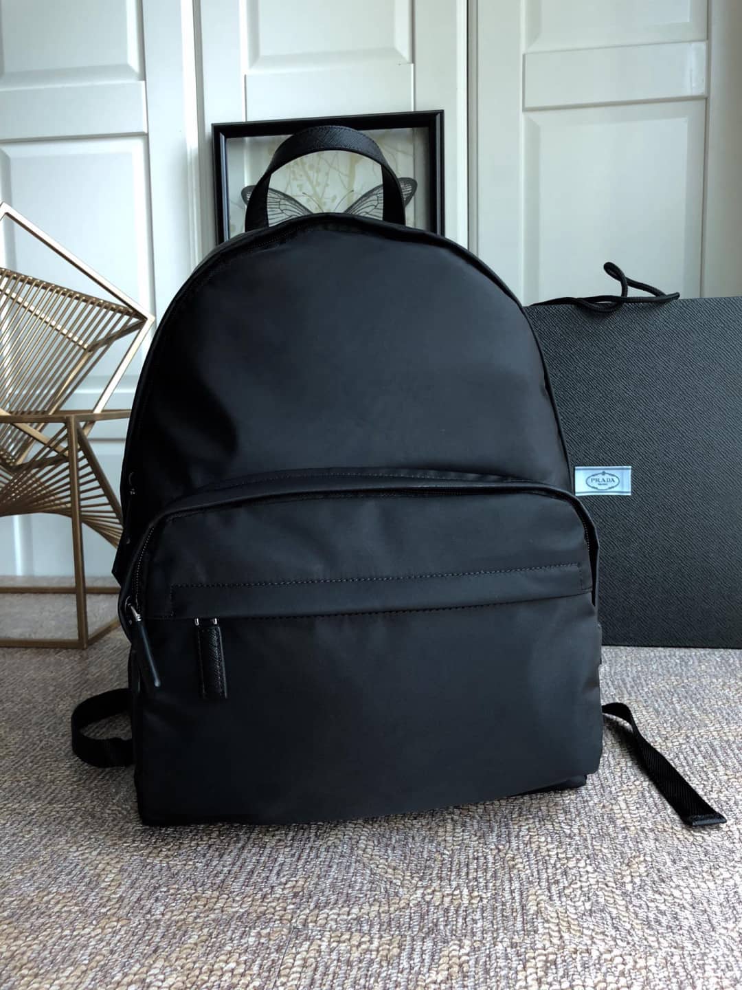 Prada Backpack Dupe Nylon Leather Replica - DEEPREPS