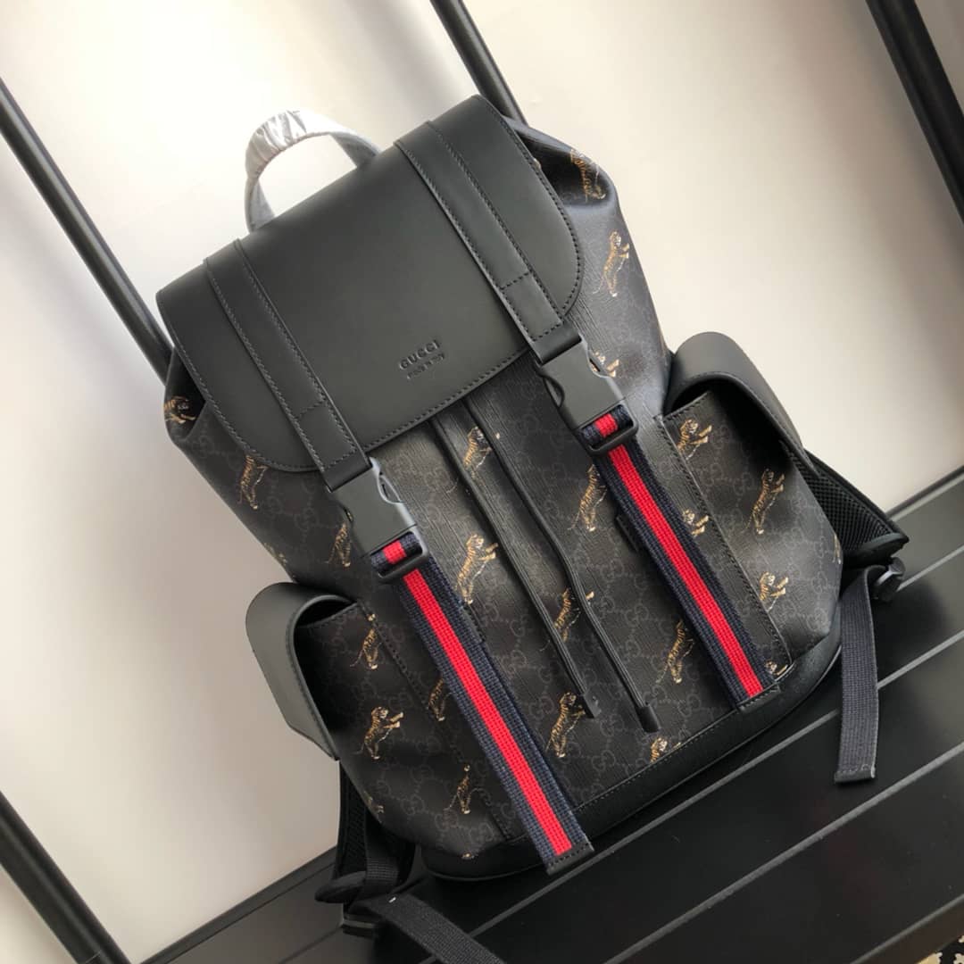 Gucci GG Supreme Backpack Replica Rucksack 495563 - DEEPREPS