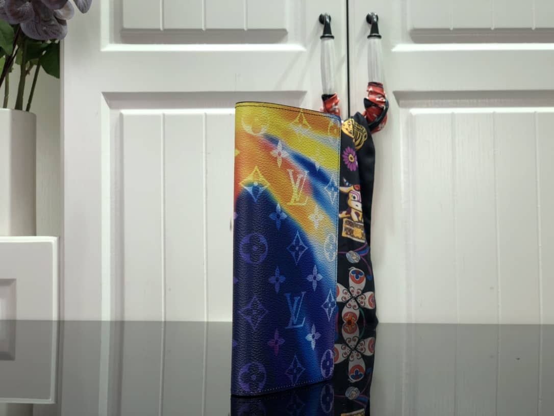 Louis Vuitton Sunset Monogram Multicolor Voyage Replica Pochette Blue M45941 - DEEPREPS