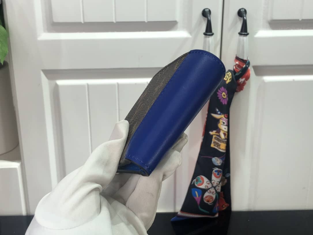 Louis Vuitton Monogram Multiple Bifold Wallet Replica Blue M80781 - DEEPREPS