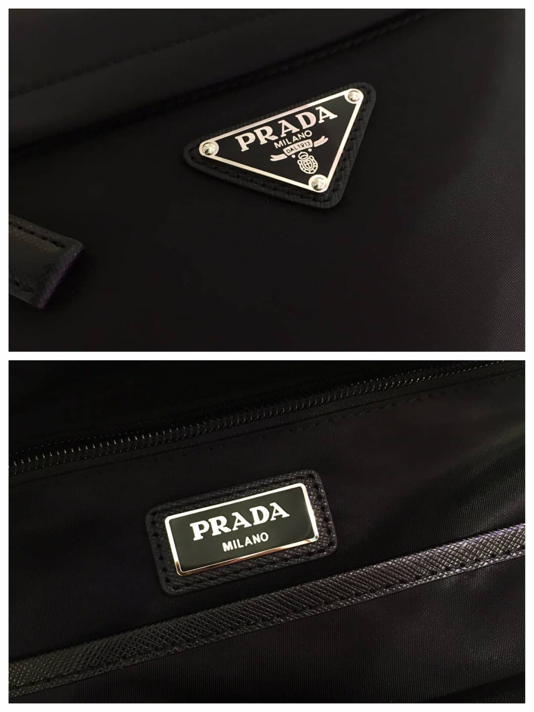 Prada Backpack Dupe Tessuto Zainetto Nylon Leather - DEEPREPS