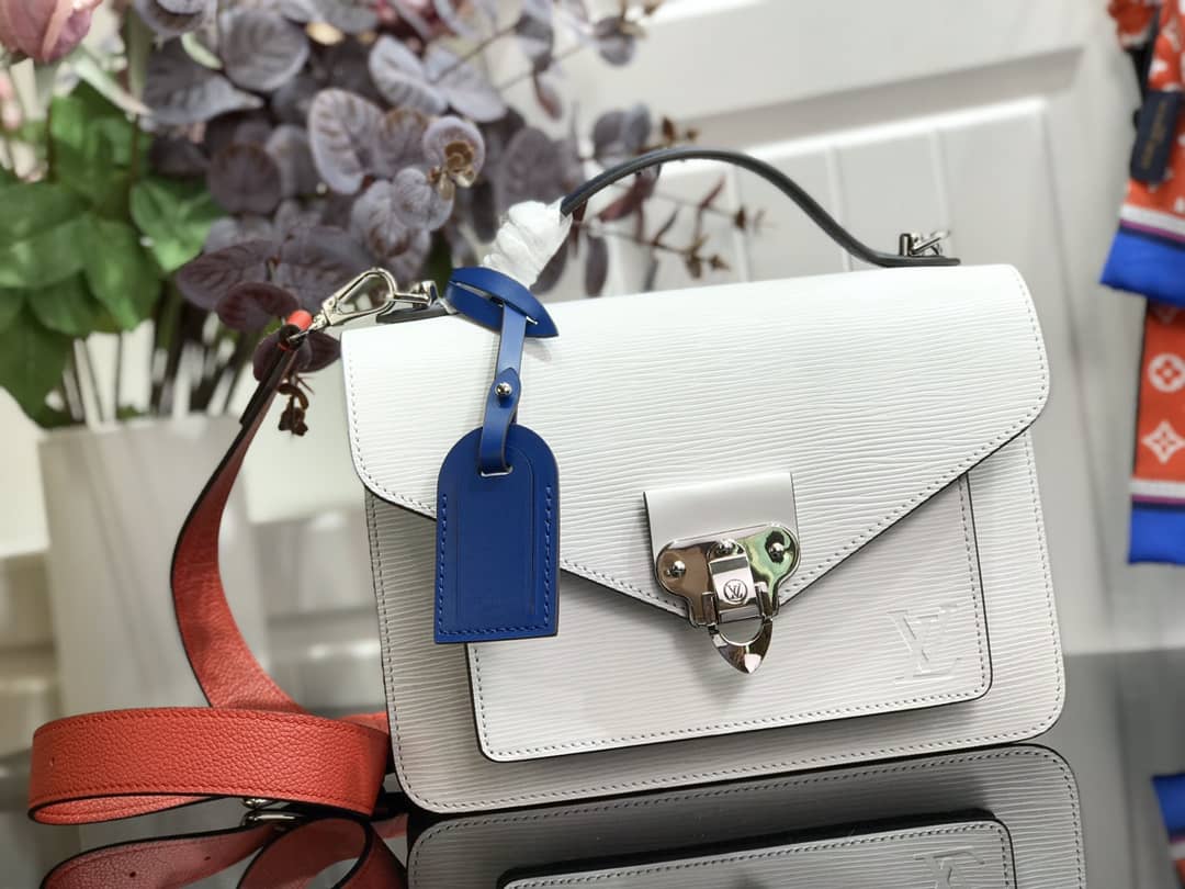 Louis Vuitton Neo Monceau Epi Leather Satchel Replica Bag - DEEPREPS