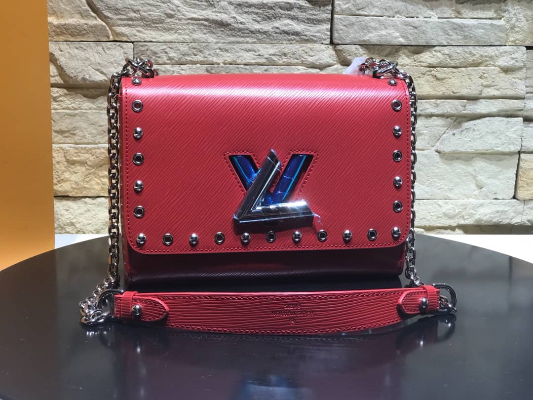 Louis Vuitton AAA Replica Twist MM Chain Shoulder Bag - DEEPREPS