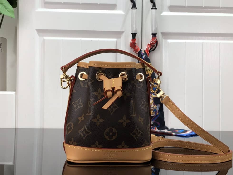 Louis Vuitton Nano Noe Monogram Bag M81266 Replica Bucket Bag - DEEPREPS