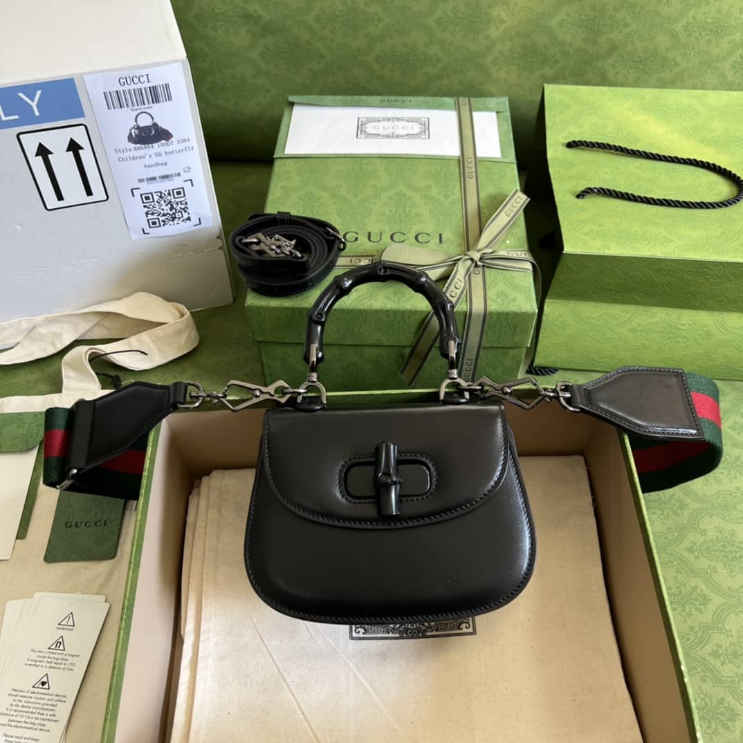 Gucci Bamboo Mini Top Handle Bag Replica 686864 - DEEPREPS