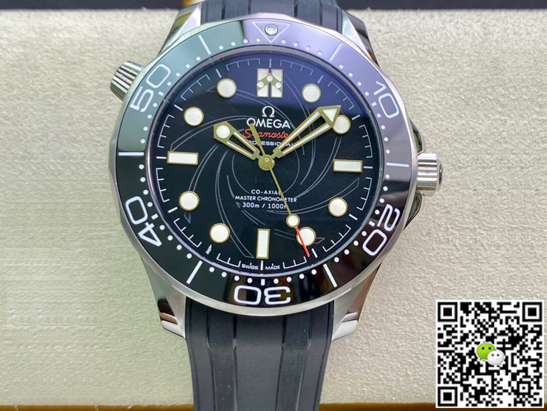 Replica Omega Seamaster Diver 300M 210.22.42.20.01.004 1:1 Best Edition Rubber Strap - DEEPREPS