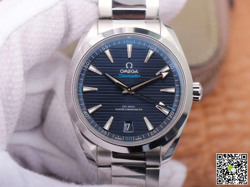Replica Omega Seamaster 220.10.41.21.03.001 1:1 Best Edition Blue Dial - DEEPREPS