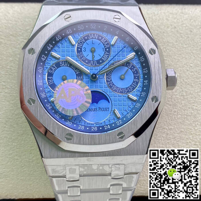 Replica Audemars Piguet Royal Oak 26574PT.OO.1220PT.01 1:1 Best Edition Blue Dial - DEEPREPS