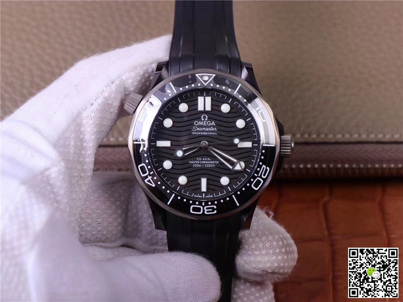 Replica Omega Seamaster 210.92.44.20.01.001 1:1 Best Edition Black Ceramic - DEEPREPS