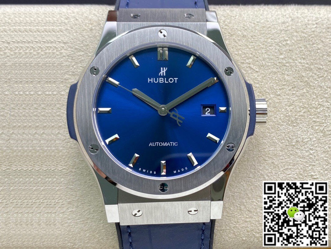 Replica Hublot Classic Fusion 542.NX.7170.LR 42MM 1:1 Best Edition Blue Dial - DEEPREPS