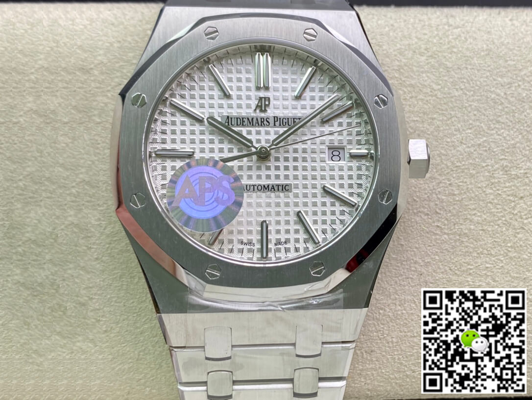 Replica Audemars Piguet Royal Oak 15400ST.OO.1220ST.02 1:1 Best Edition White Dial - DEEPREPS