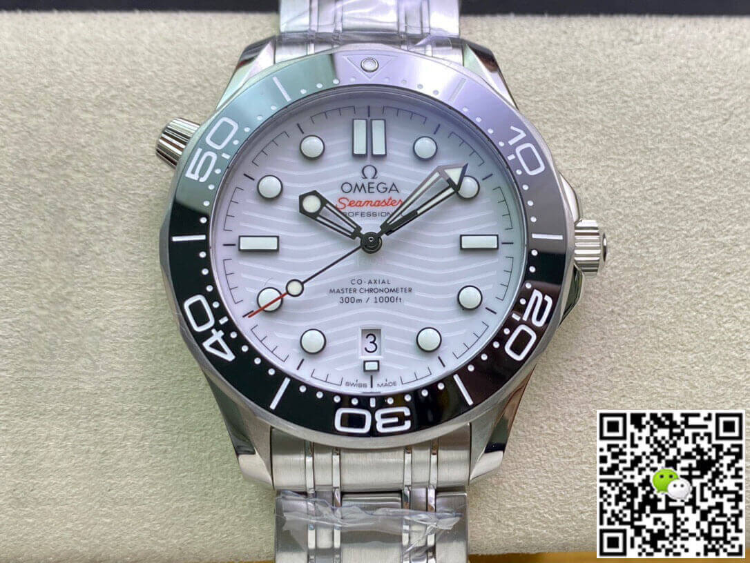 Replica Omega Seamaster Diver 300M 210.30.42.20.04.001 1:1 Best Edition White Dial - DEEPREPS