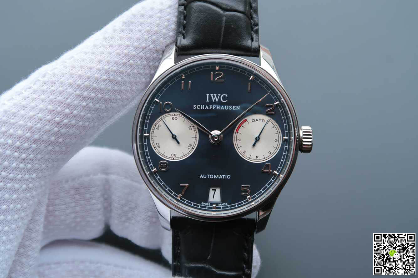 Replica IWC Portugieser IW500112 1:1 Best Edition V5 Dark Blue Dial - DEEPREPS
