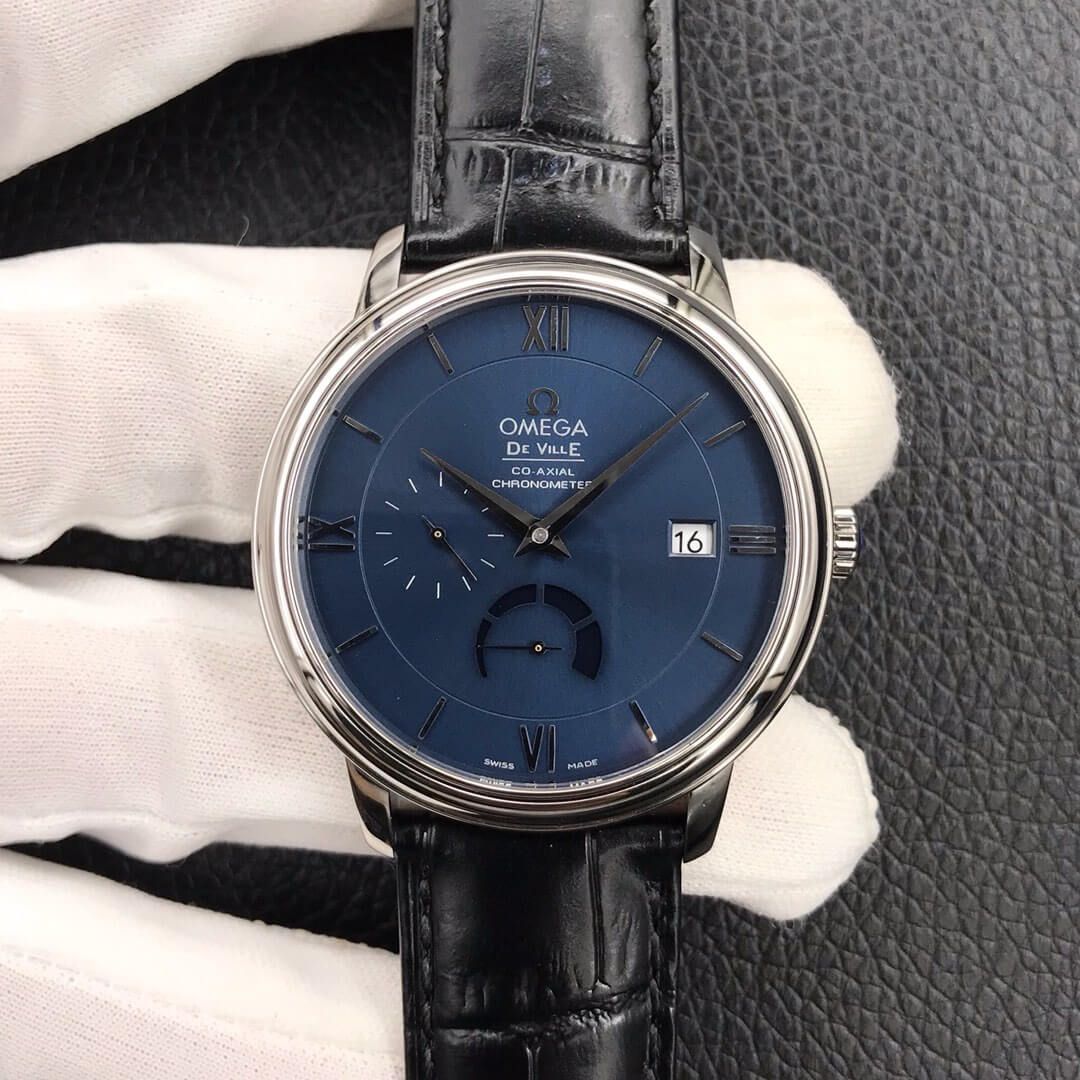 Replica Omega De Ville 424.13.40.21.03.001 1:1 Best Edition Blue Dial - DEEPREPS
