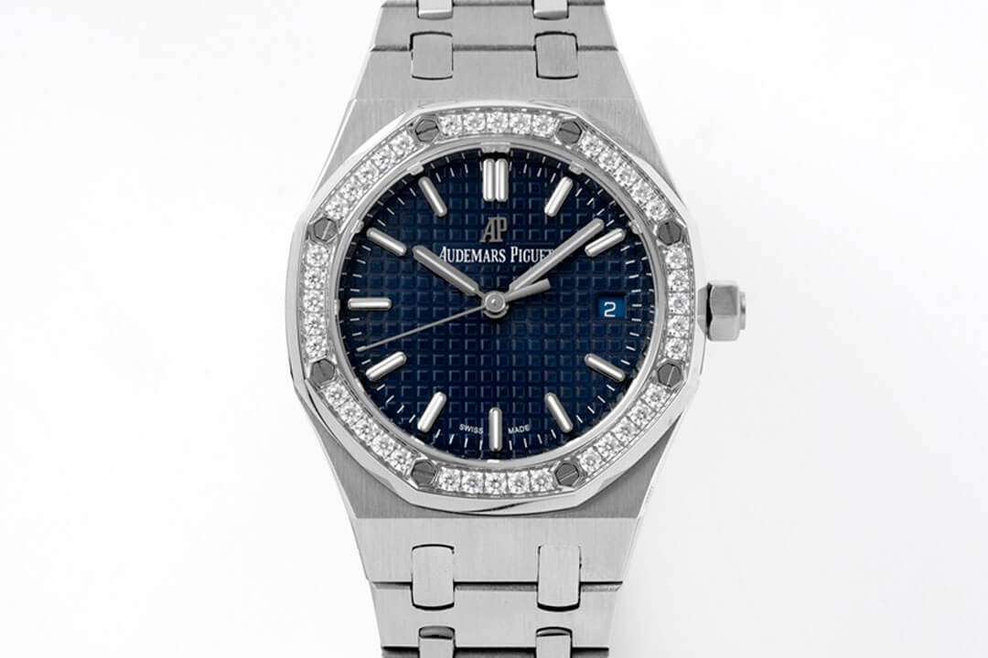 Replica Audemars Piguet Royal Oak 77351ST.ZZ.1261ST.01 1:1 Best Edition Blue Dial - DEEPREPS