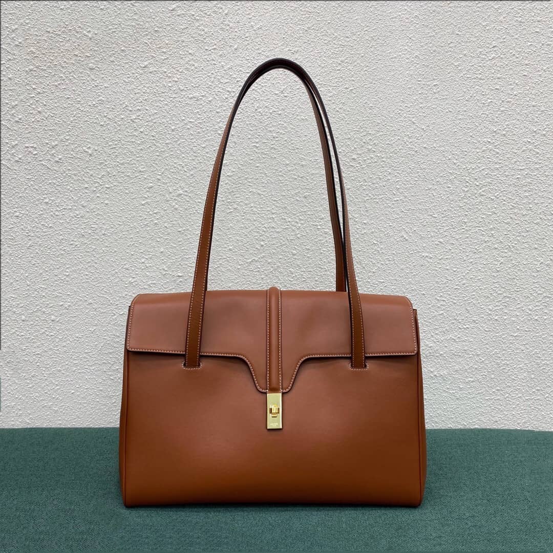 Celine Dupe  Medium Soft 16 Calfskin Replica Bag - DEEPREPS