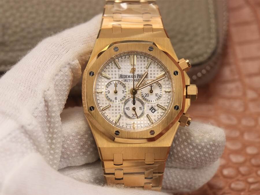Replica Audemars Piguet Royal Oak 26320BA.OO.1220BA.01 1:1 Best Edition Silver White Dial - DEEPREPS