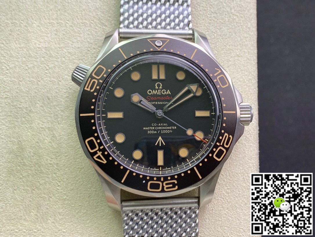 Replica Omega Seamaster Diver 300M 007 Edition 210.90.42.20.01.001 1:1 Best Edition Black Dial - DEEPREPS