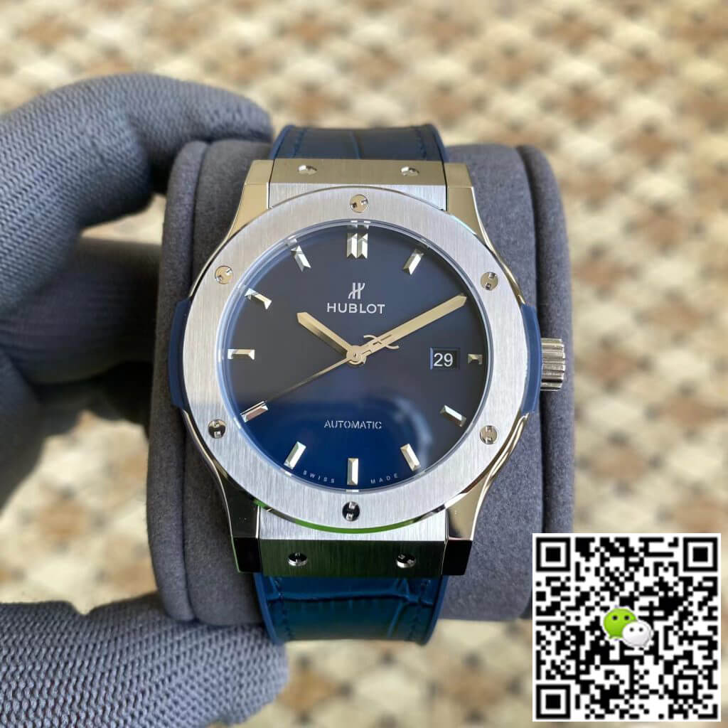 Replica Hublot Classic Fusion 542.NX.7170.LR 42MM 1:1 Best Edition APS Factory Blue Dial - DEEPREPS