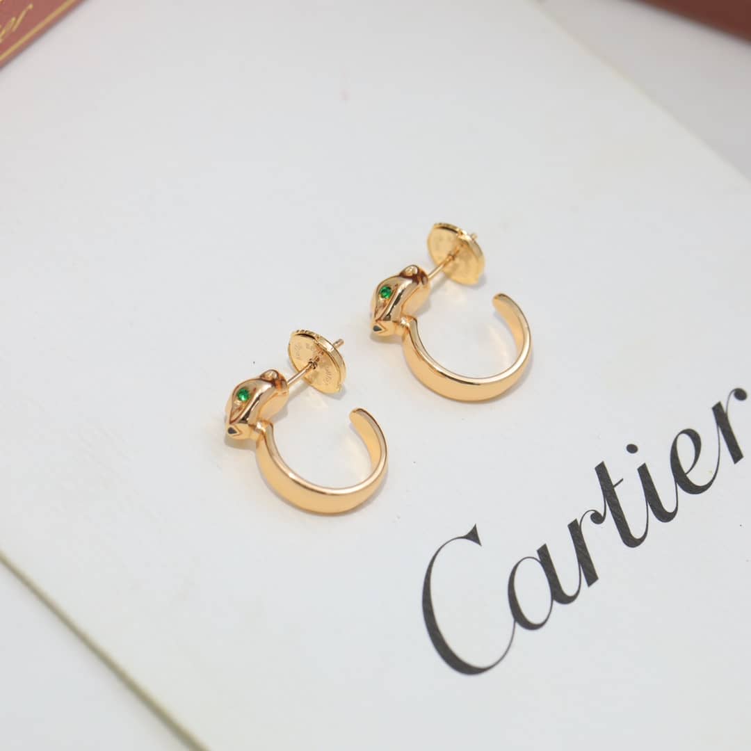 Fake Cartier Logo Earring - DEEPREPS
