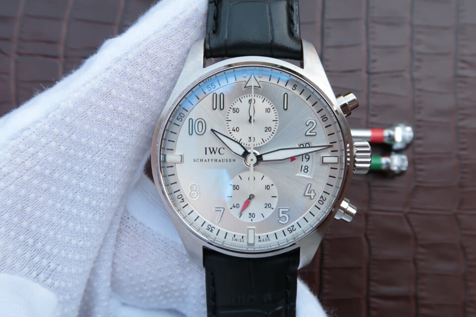 Replica IWC Pilot JU-AIR Special Edition IW387809 1:1 Best Edition Rhodium Dial - DEEPREPS