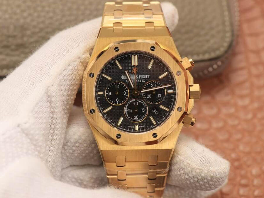 Replica Audemars Piguet Royal Oak 26320BA 1:1 Best Edition Black Dial - DEEPREPS