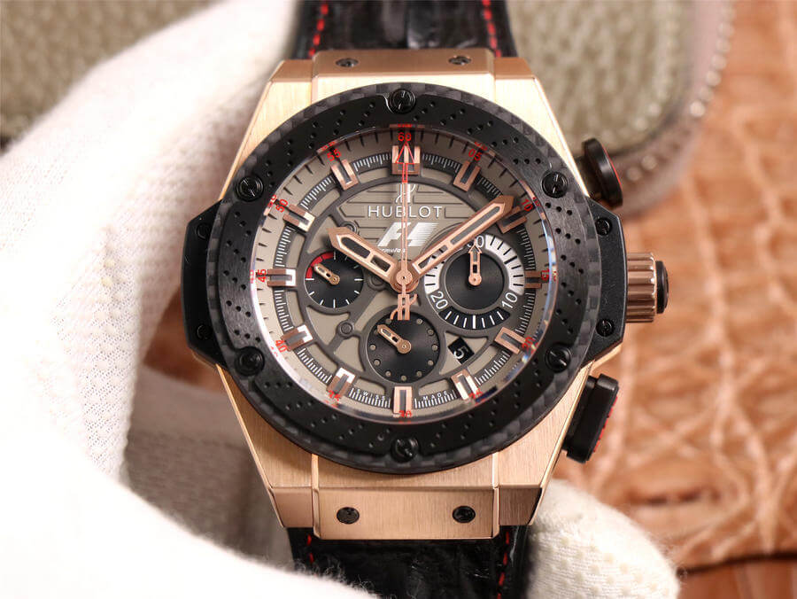 Hublot Replica King Power 703.ZM.1123.NR.FMO10 1:1 Best Edition Rose Gold - DEEPREPS