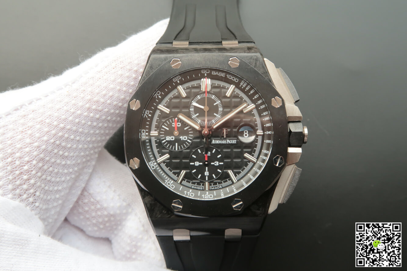 Replica Audemars Piguet Royal Oak Offshore 26400AU.OO.A002CA.01 1:1 Best Edition Black Dial - DEEPREPS