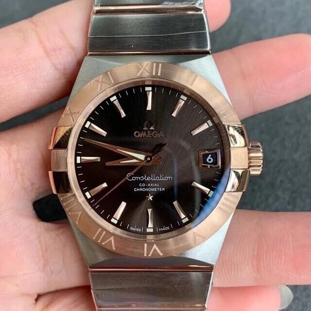 Replica Omega Constellation 123.20.31.20.13.001 1:1 Best Edition Dark Brown Dial - DEEPREPS