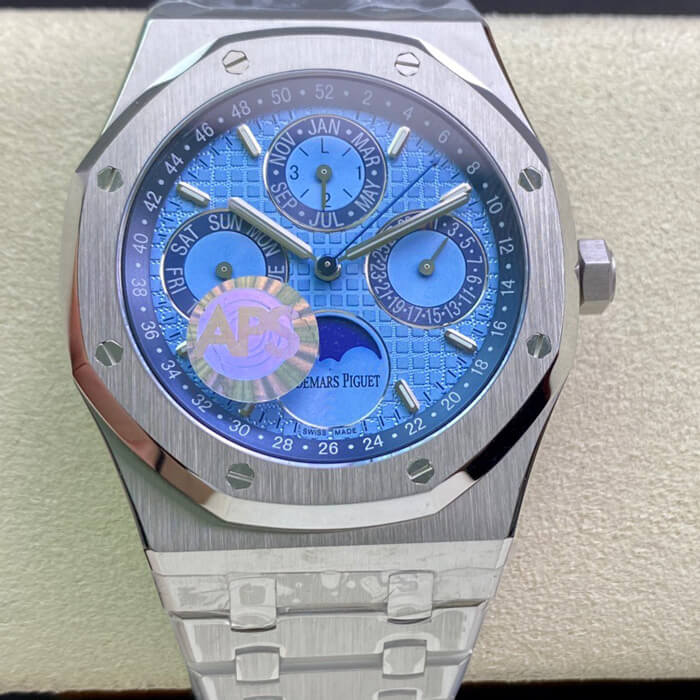 Replica Audemars Piguet Royal Oak 26574PT.OO.1220PT.01 1:1 Best Edition Blue Dial - DEEPREPS