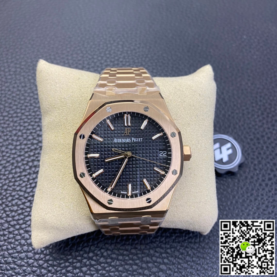 Replica Audemars Piguet Royal Oak 15500OR.OO.1220OR.01 1:1 Best Edition Black Dial - DEEPREPS