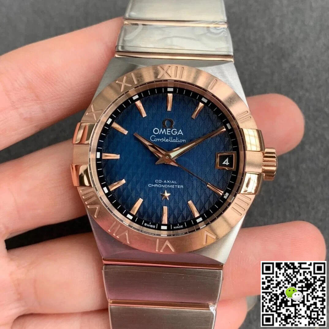 Replica Omega Constellation 123.20.38.21.03.001 1:1 Best Edition Blue Dial - DEEPREPS