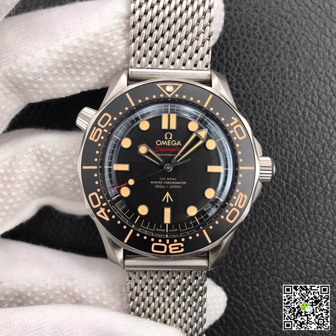 Replica Omega Seamaster 210.90.42.20.01.001 James Bond 007 1:1 Best Edition Titanium Metal - DEEPREPS