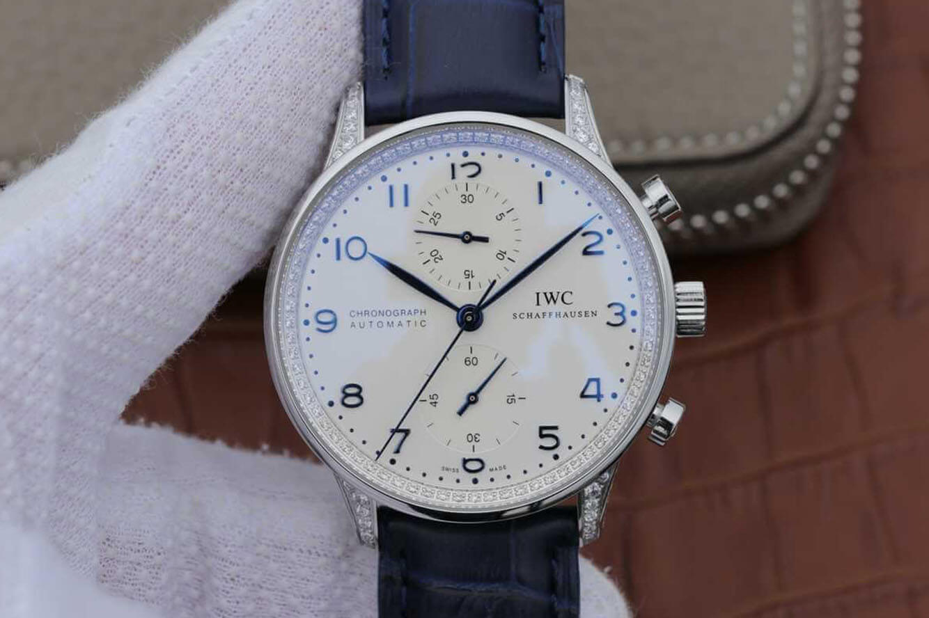 Replica IWC Portugieser IW371440 1:1 Best Edition V2 White Dial - DEEPREPS