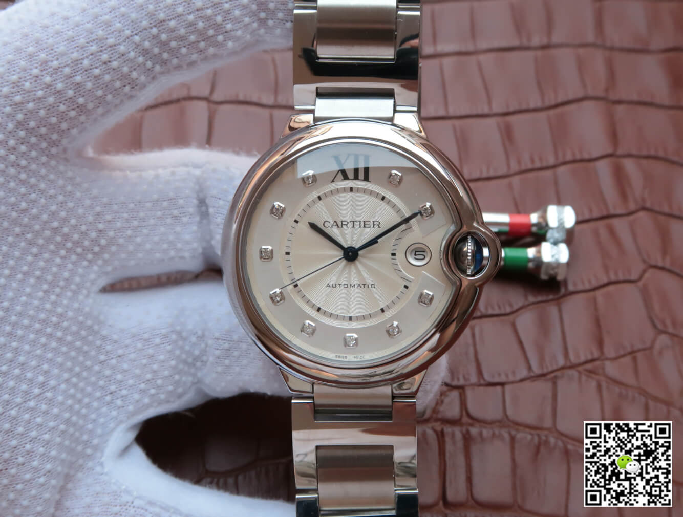 Replica Ballon Bleu De Cartier WE902075 1:1 Best Edition Silver Dial - DEEPREPS