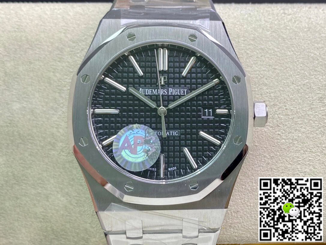 Replica Audemars Piguet Royal Oak 15400ST.OO.1220ST.01 1:1 Best Edition Black Dial - DEEPREPS