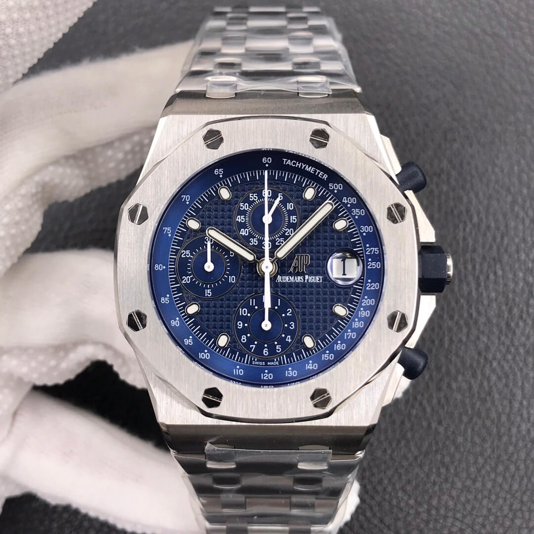 Replica Audemars Piguet Royal Oak Offshore 26237ST 1:1 Best Edition Blue Dial - DEEPREPS