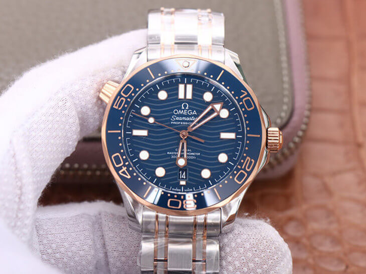 Replica Omega Seamaster 210.20.42.20.03.002 1:1 Best Edition Blue Dial - DEEPREPS