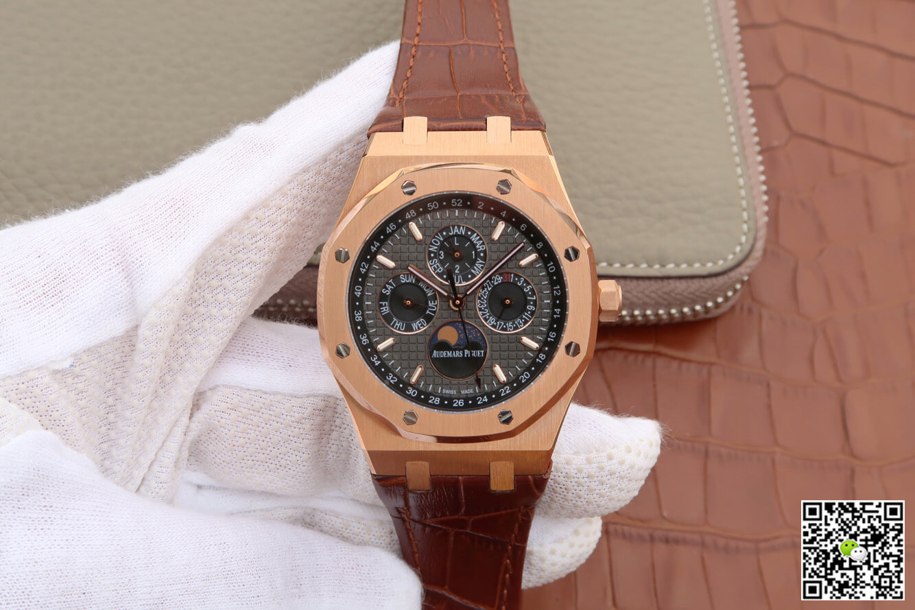 Replica Audemars Piguet Royal Oak Perpetual Calendar 26574 1:1 Best Edition Rose Gold - DEEPREPS